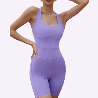 SculptFit Jumpsuit | Lilac