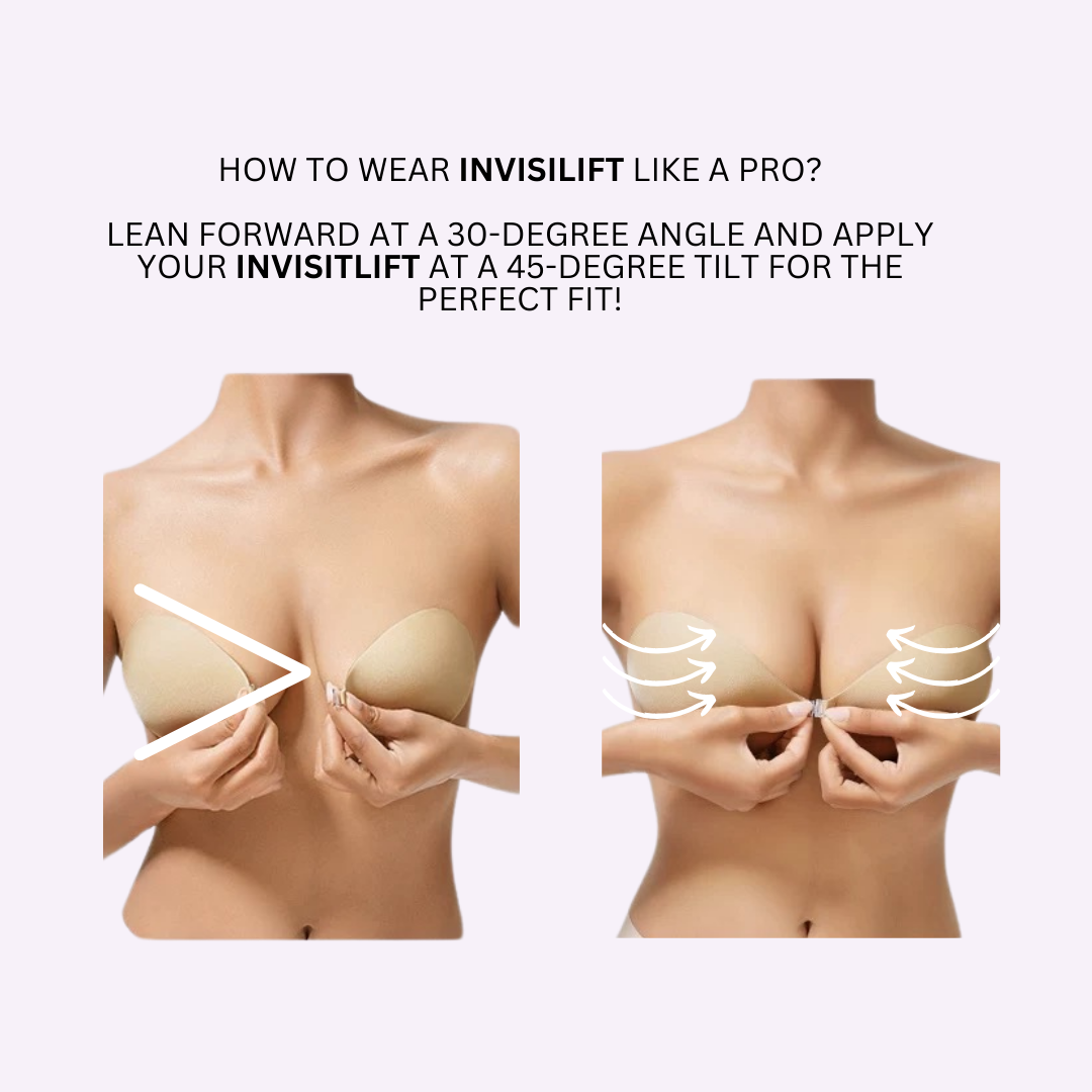 InvisiLift | Stick-On Bra (Cream)